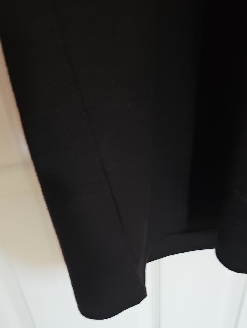 Joe Fresh Black Ribbed V-Neck Top - Picture 6 of 8